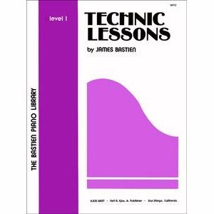 BASTIEN, JAMES - TECHNIC LESSONS 1 - bladmuziek
