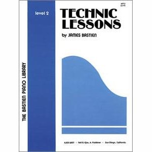 BASTIEN, JAMES - TECHNIC LESSONS 2 - bladmuziek