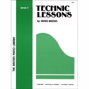 BASTIEN, JAMES - TECHNIC LESSONS 3 - bladmuziek