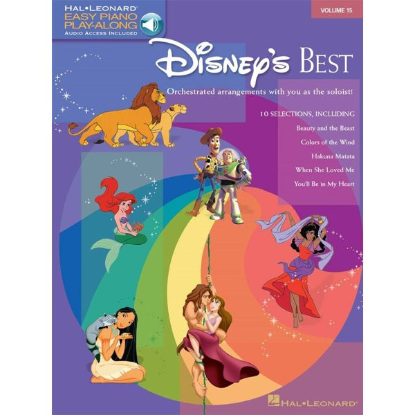WALT DISNEY - DISNEY'S BEST EASY PIANO PLAY-ALONG + CD