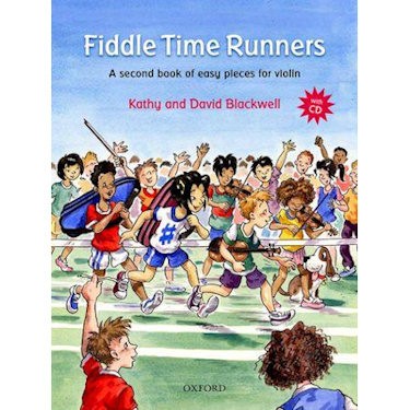 BLACKWELL, DAVID & KATHY - FIDDLE TIME RUNNERS VIOOL + CD