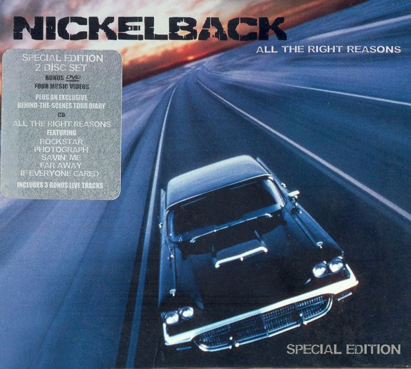 NICKELBACK - ALL THE RIGHT REASONS CD+DVD