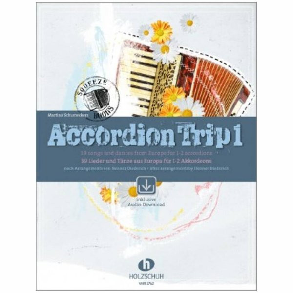 SCHUMECKERS, M - ACCORDION TRIP 1 39 LIEDER TANZE AUS EUROPA 1-2 ACC.