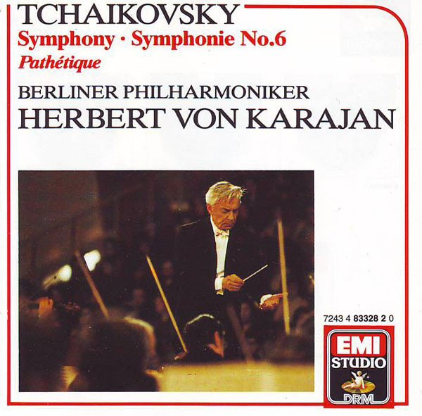 TCHAIKOVSKY / BERLINER PHILHARMONIKER, HERBERT VON KARAJAN - SYMPHONY / SYMPHONIE NO. 6 PATHETIQUE - cd