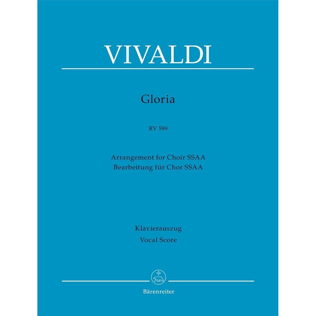VIVALDI - GLORIA RV 589 - SSAA