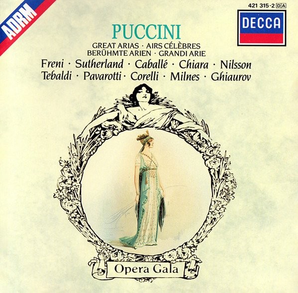 PUCCINI - GREAT ARIAS - Cd