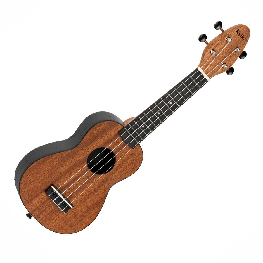 ORTEGA KEIKI K2-MAH MAHONIE - UKELELE SOPRAAN + ACCESSOIRES ABS BACK