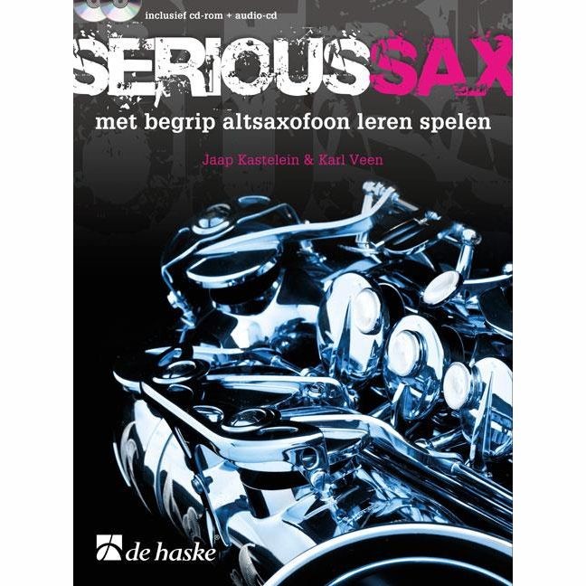 KASTELEIN, JAAP - SERIOUS SAX - ALTSAXOFOON + CD + CDR