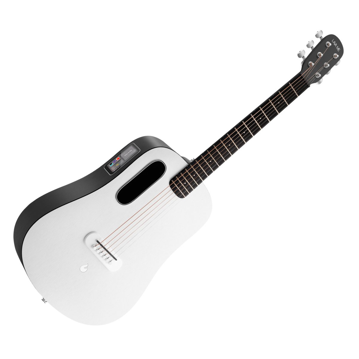 LAVA ME PLAY 36" NIGHTFALL / FROST WHITE - GITAAR WESTERN AKOESTISCH HILAVA 2.0 PICKUP + GIGBAG