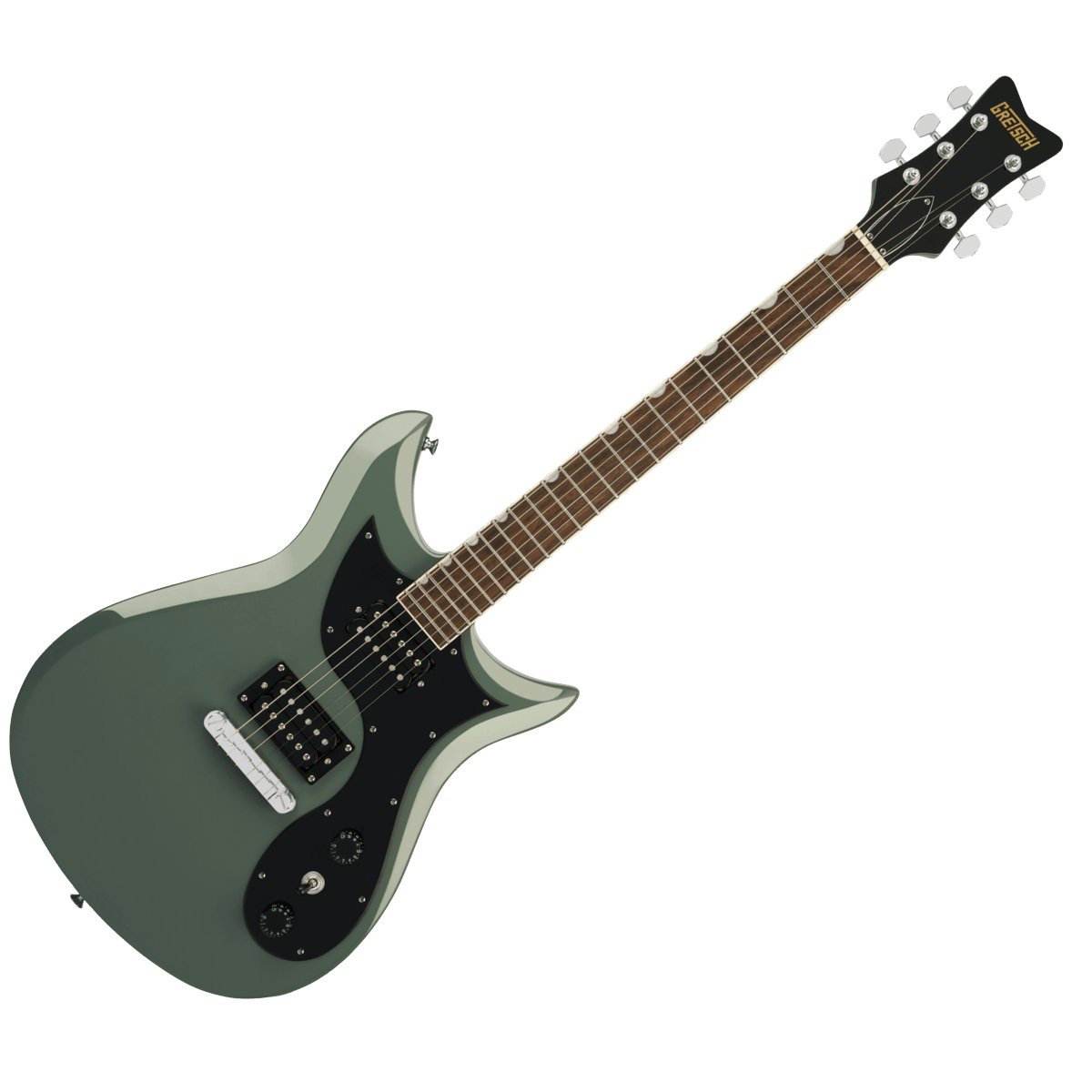 GRETSCH STREAMLINER CVT OLV DRB - GITAAR ELEKTRISCH OLIVE DRAB LAUREL FINGERBOARD