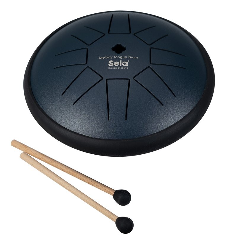 SELA SE 361 MELODY TONGUE DRUM - TONGDRUM 6" D MAJOR NAVY BLUE