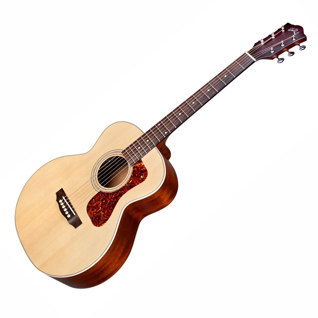 GUILD JUMBO JUNIOR E SP/NH NATURAL - GITAAR WESTERN JUMBO SOLID SITKA SPRUCE TOP + EQ