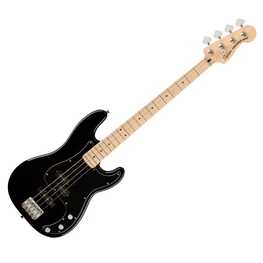 SQUIER PRECISION BASS PJ AFFINITY MN BPG BLK - BASGITAAR MAPLE FINGERBOARD BLACK