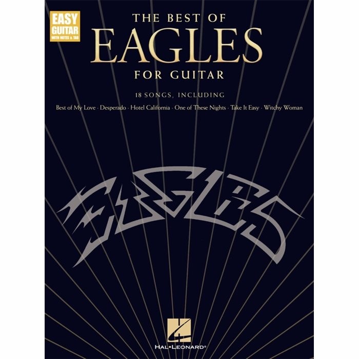 EAGLES - BEST OF EAGLES FOR GUITAR -TAB-