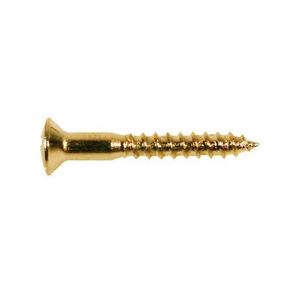 BOSTON WS-14-G GOLD 12 STUKS - SCHROEF OVAAL VERZONKEN 2.4X16MM