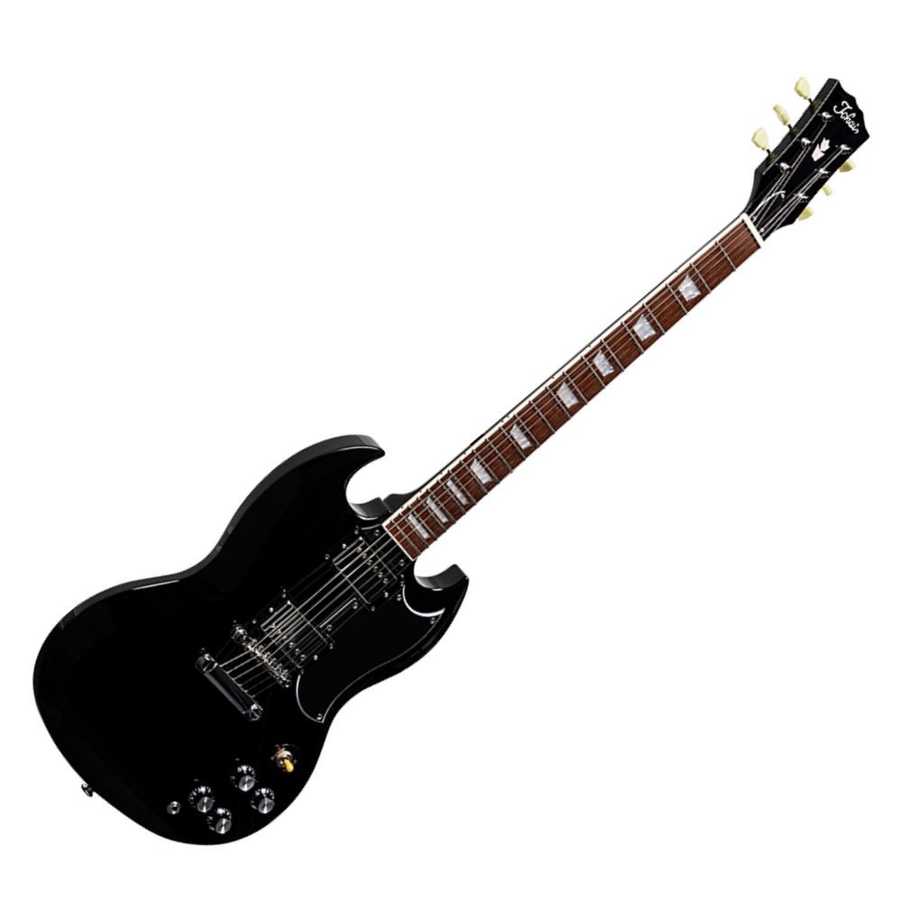 TOKAI SG58 BB - GITAAR ELEKTRISCH SG BLACK
