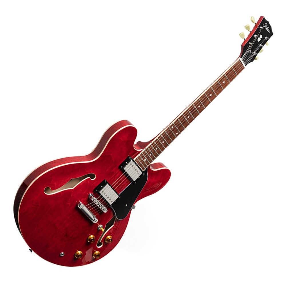 TOKAI ES78 SR - GITAAR ELEKTRISCH HOLLOW BODDY SEE-THROUGH RED