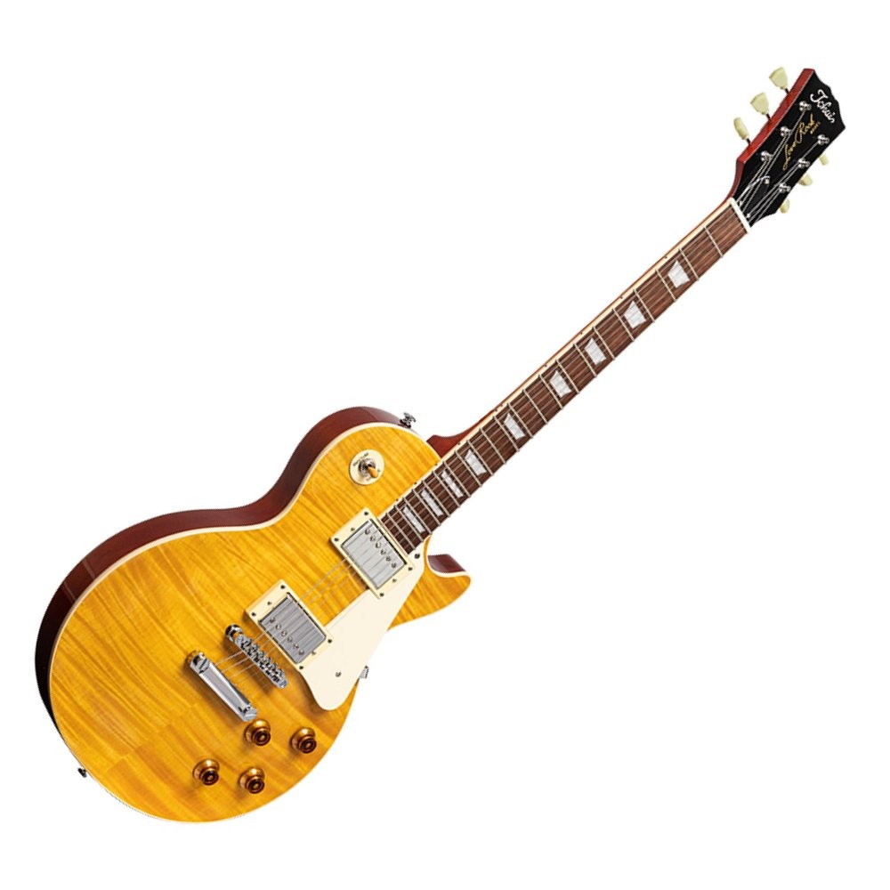 TOKAI LS62F LD - GITAAR ELEKTRISCH LP LEMON DROP FLAMED MAPLE