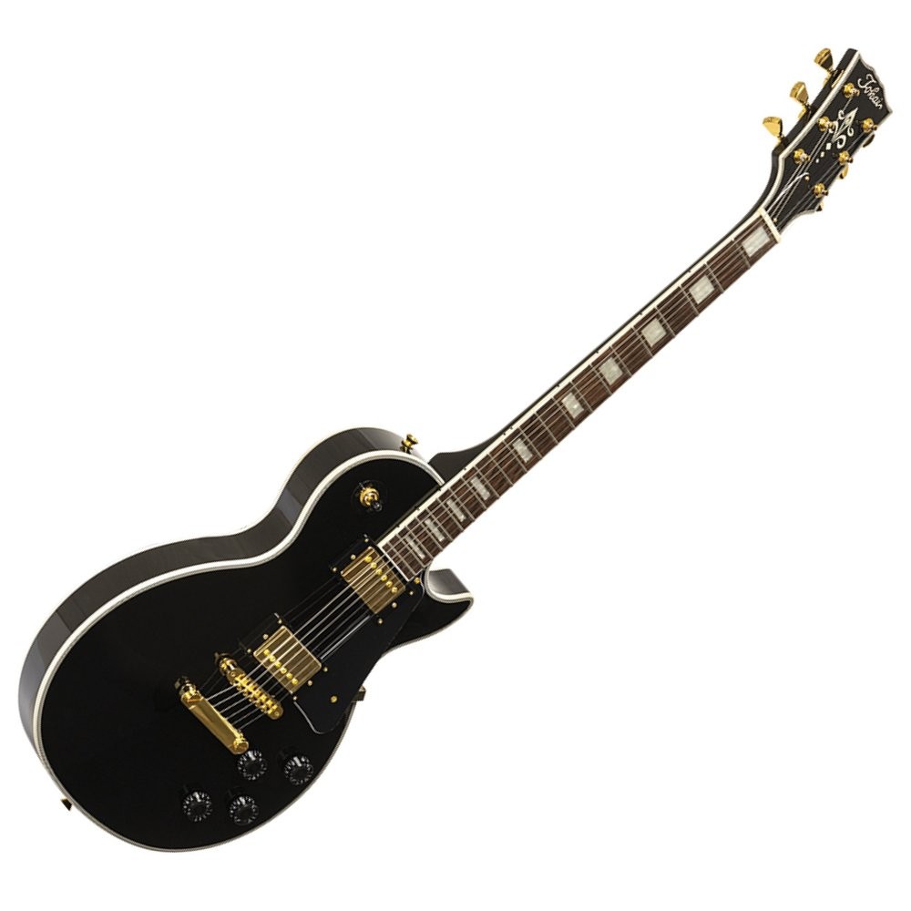 TOKAI LC62 BB - GITAAR ELEKTRISCH LP BLACK