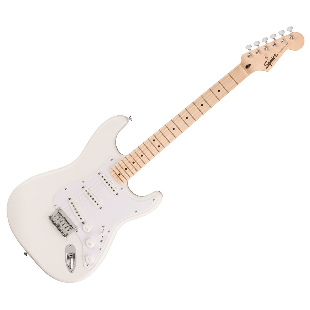 SQUIER STRATOCASTER SONIC HT MN WPG AWT - GITAAR ELEKTRISCH ARCTIC WHITE  MAPLE FINGERBOARD