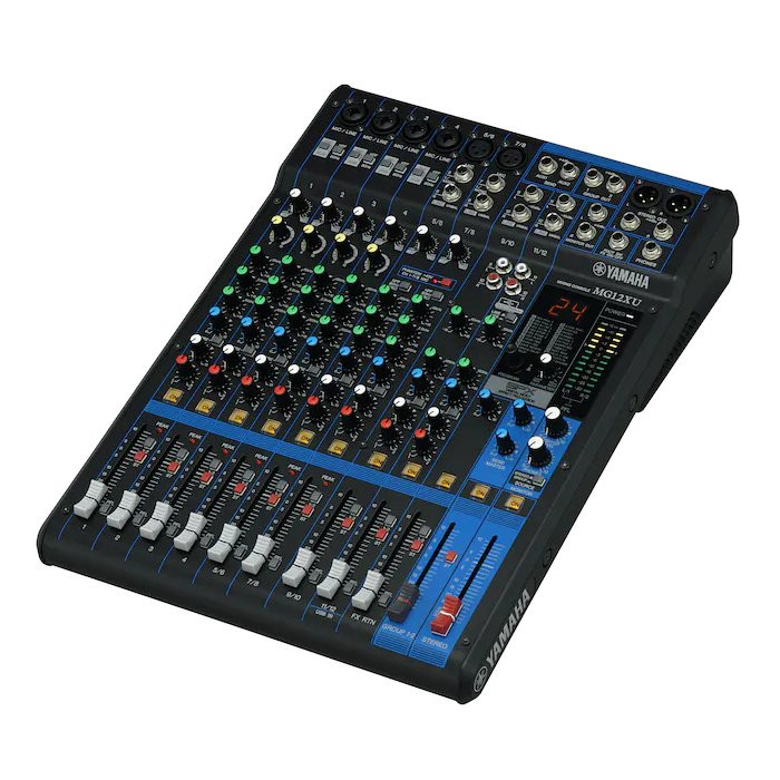 YAMAHA MG12XU - MENGPANEEL 12 KANALEN 6X MIC 4X ST LINE + EFX