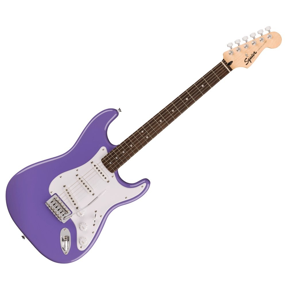 SQUIER STRATOCASTER SONIC LRL WPG UVT - GITAAR ELEKTRISH ULTRAVIOLET LAUREL FINGERBOARD