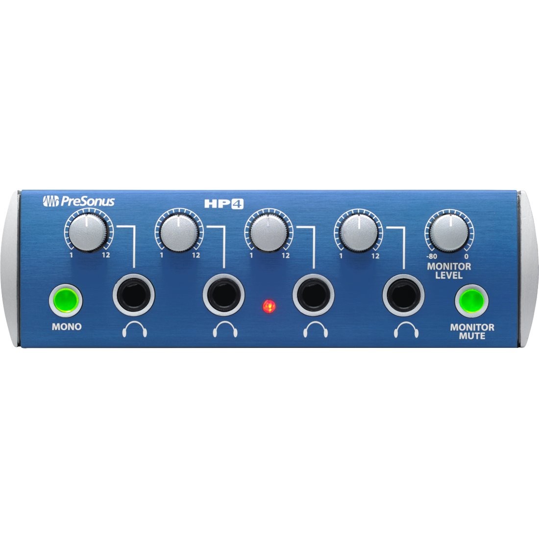 PRESONUS HP4 HEADPHONE AMPLIFIER - HOOFDTELEFOONVERSTERKER 4 UITGANGEN REGELBAAR