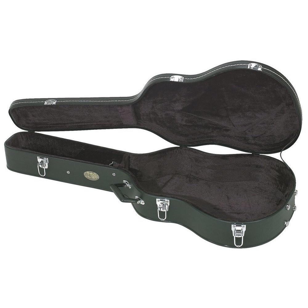GEWA 523100 FLAT TOP ECONOMY - GITAARKOFFER KLASSIEK SPAANS ZWART