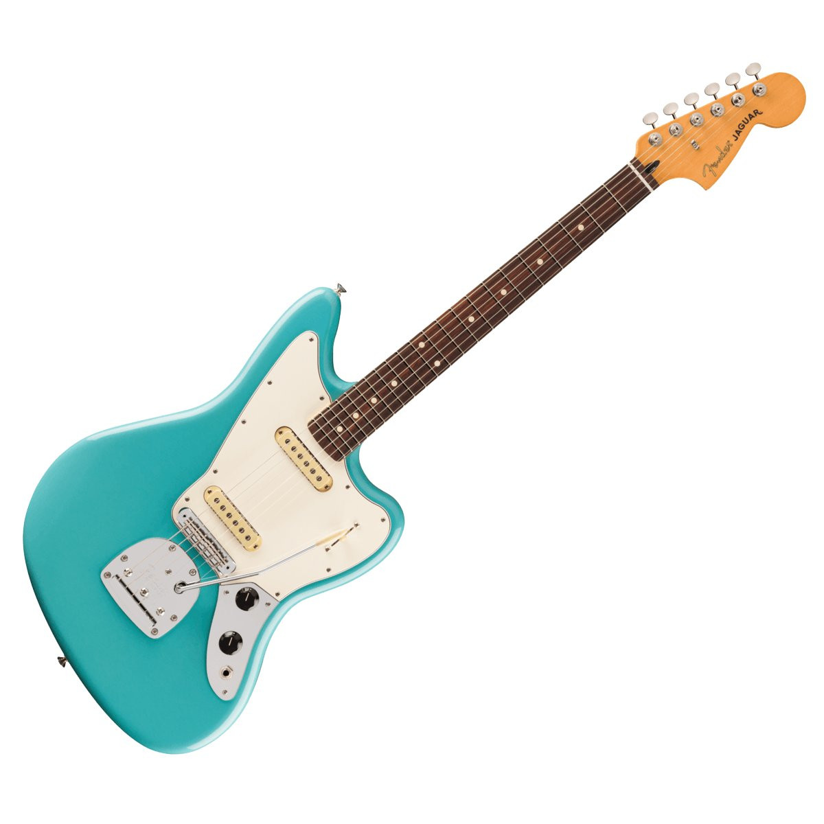 FENDER JAGUAR PLAYER II RW AQB - GITAAR ELEKTRISCH AQUATONE BLUE ROSEWOOD FINGERBOARD