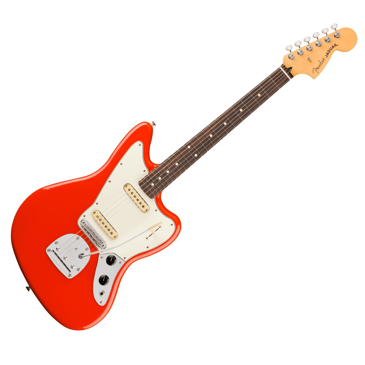 FENDER JAGUAR PLAYER II RW CRR - GITAAR ELEKTRISCH CORAL RED ROSEWOOD FINGERBOARD