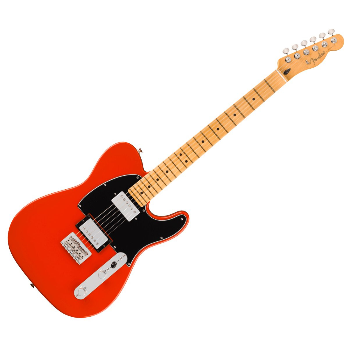 FENDER TELECASTER PLAYER II HH MN CRR - GITAAR ELEKTRISCH CORAL RED MAPLE FINGERBOARD