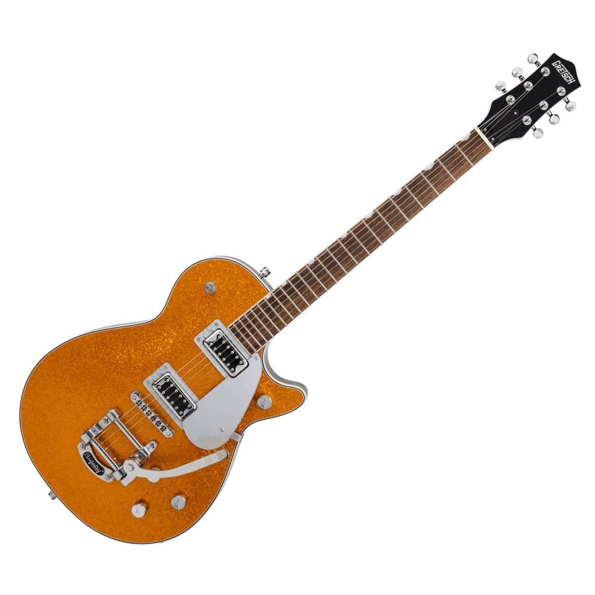 GRETSCH G5230T ELECTROMATIC SPARKLE JET FT GLD SPK - GITAAR ELEKTRISCH GOLD SPARKLE SINGLE-CUT + BIGSBY
