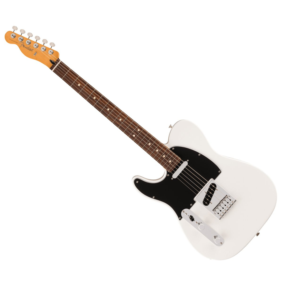 FENDER TELECASTER PLAYER II LINKSHANDIG RW PWT - GITAAR ELEKTRISCH POLAR WHITE ROSEWOOD FINGERBOARD
