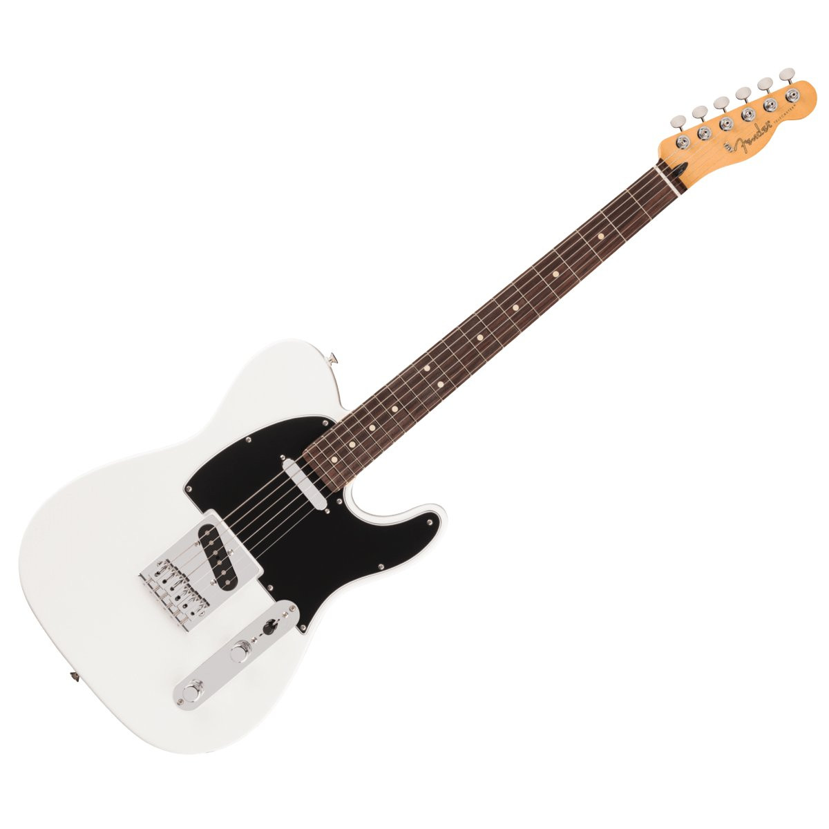FENDER TELECASTER PLAYER II RW PWT - GITAAR ELEKTRISCH POLAR WHITE ROSEWOOD FINGERBOARD