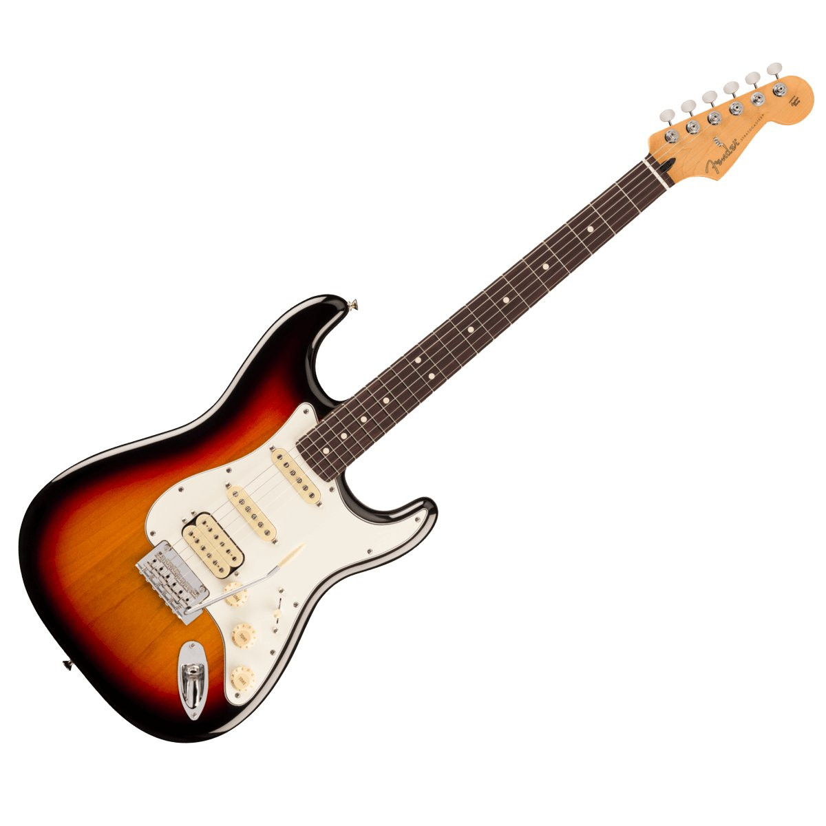 FENDER STRATOCASTER PLAYER II HSS RW 3TS - GITAAR ELEKTRISCH 3-COLOR SUNBURST ROSEWOOD FINGERBOARD