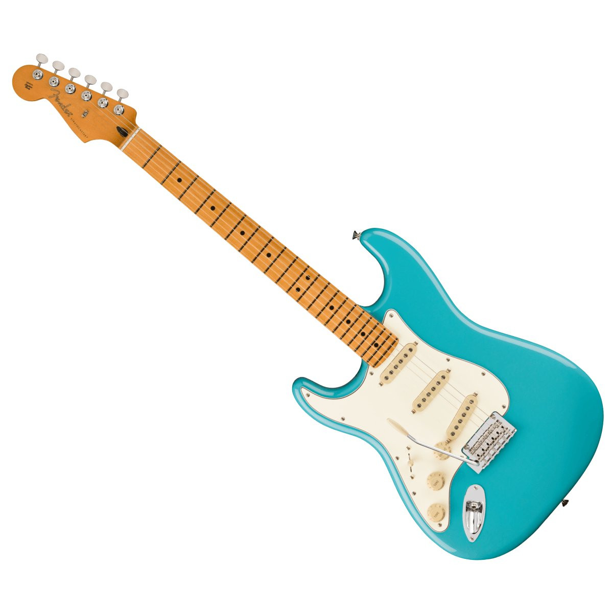 FENDER STRATOCASTER PLAYER II LINKSHANDIG MN AQB - GITAAR ELEKTRISCH AQUATONE BLUE MAPLE FINGERBOARD