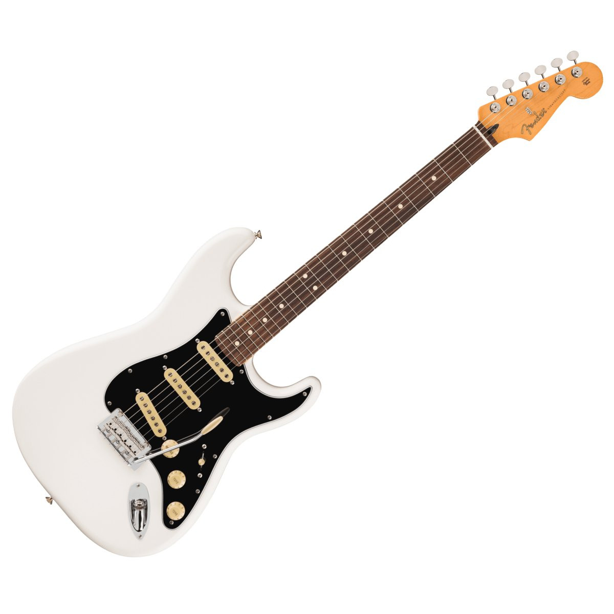 FENDER STRATOCASTER PLAYER II RW PWT - GITAAR ELEKTRISCH POLAR WHITE ROSEWOOD FINGERBOARD