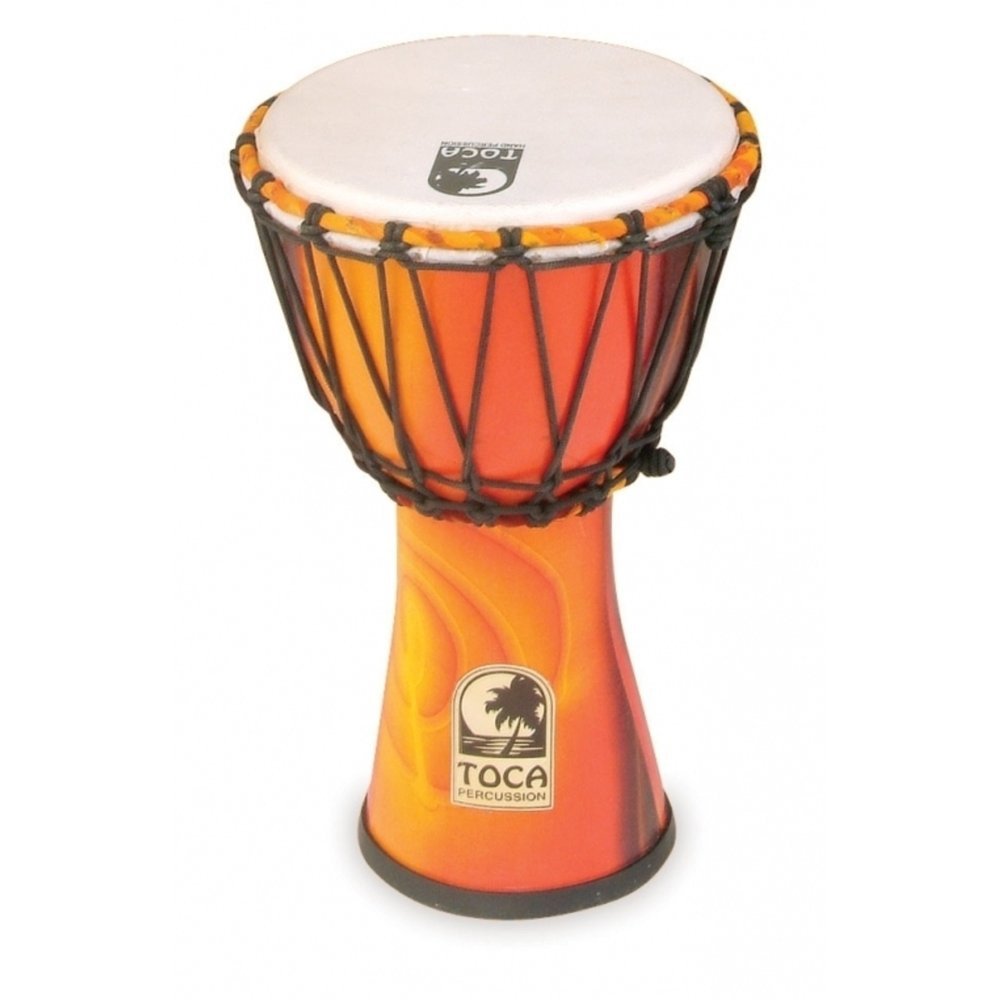 TOCA SFDJ-7F FREESTYLE ROPE TUNED - DJEMBE 7" FIESTA HOOGTE 12" (30.5 CM)