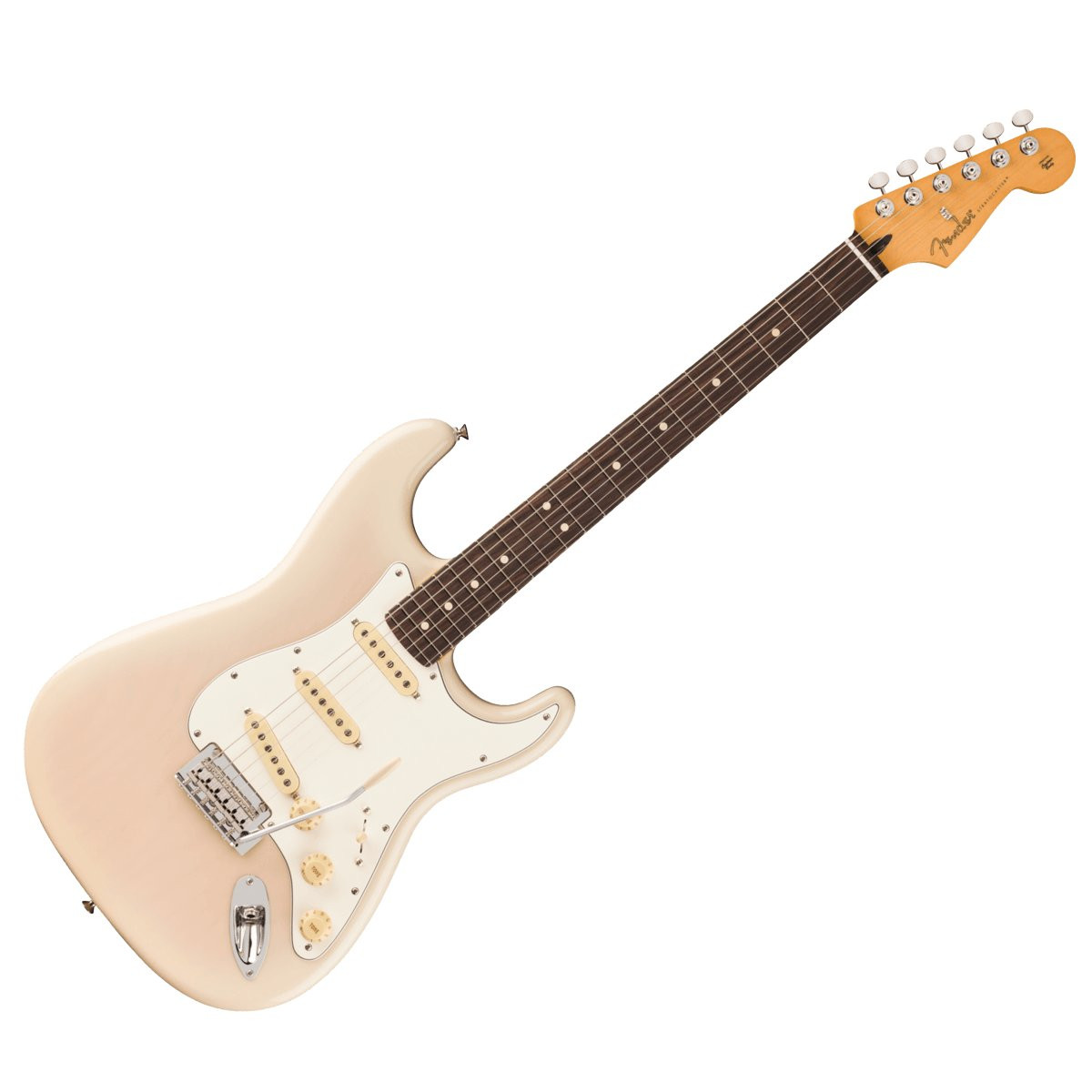 FENDER STRATOCASTER PLAYER II RW WBL CHAMBERED ASH - GITAAR ELEKTRISCH WHITE BLONDE ROSEWOOD FINGERBOARD
