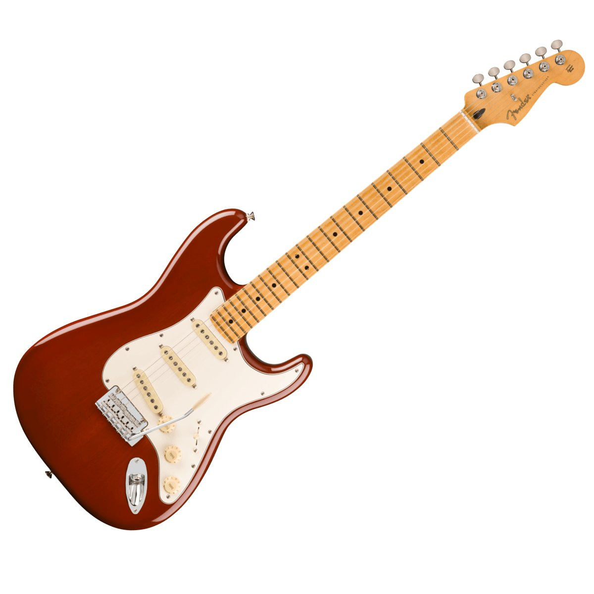 FENDER STRATOCASTER PLAYER II MN TMB CHAMBERED MAHOGANY - GITAAR ELEKTRISCH TRANSPARENT MOCHA BURST MAPLE FINGERBOARD
