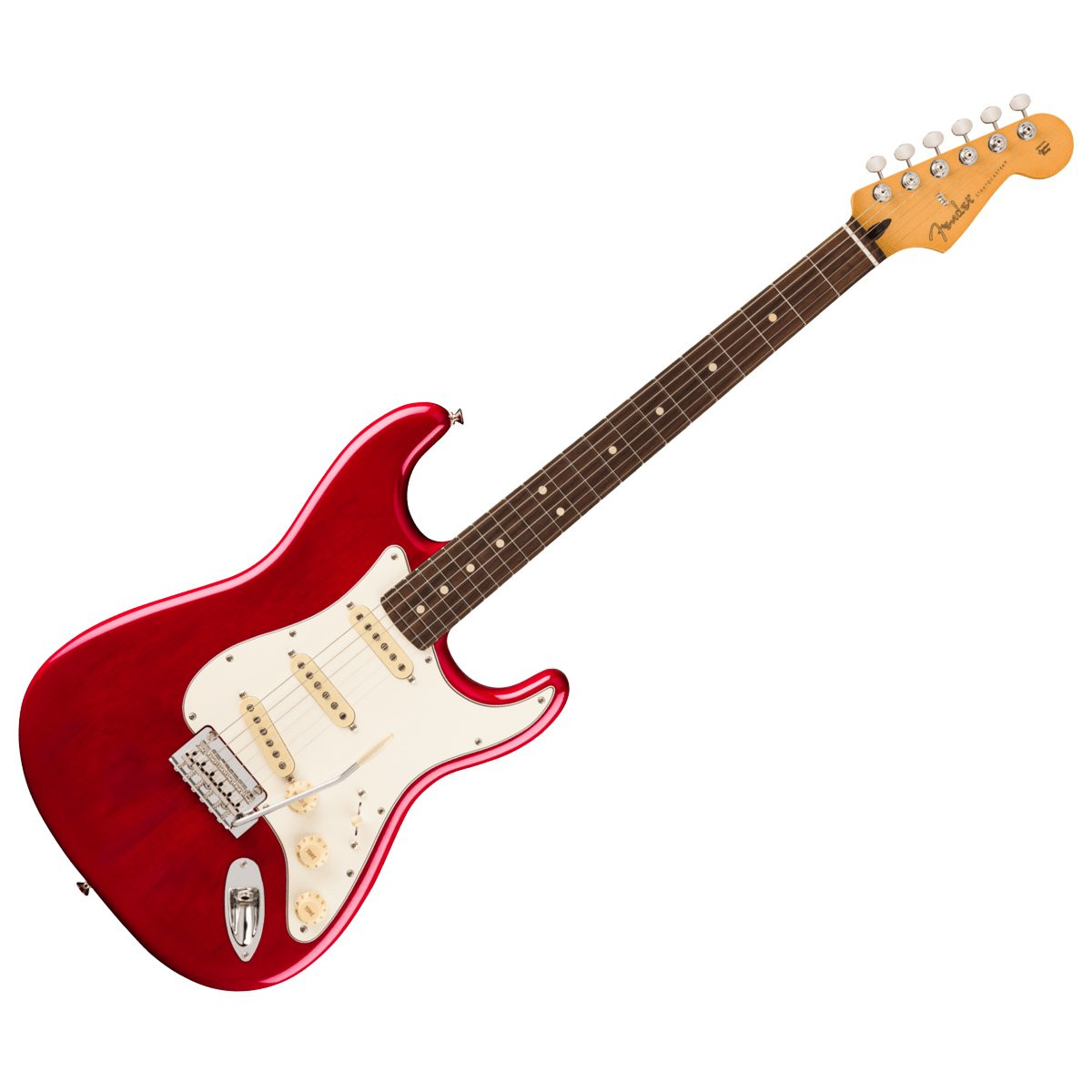 FENDER STRATOCASTER PLAYER II RW TCB CHAMBERED MAHOGANY - GITAAR ELEKTRISCH TRANSPARENT CHERRY BURST ROSEWOOD FINGERBOARD