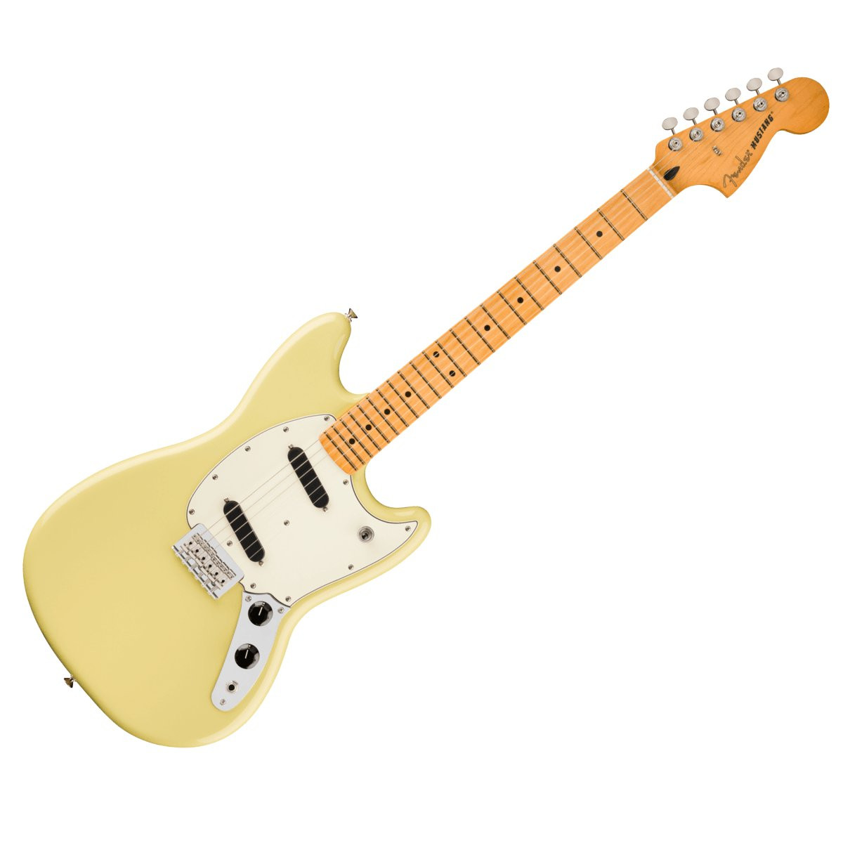 FENDER MUSTANG PLAYER II MN HLY - GITAAR ELEKTRISCH HIALEAH YELLOW MAPLE FINGERBOARD