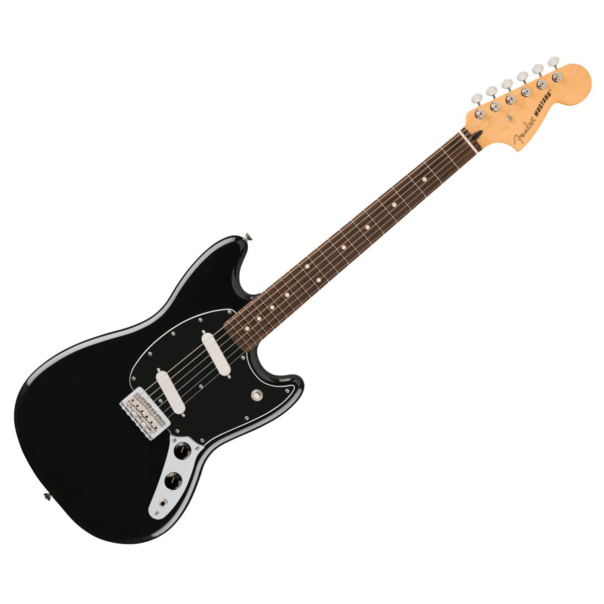FENDER MUSTANG PLAYER II RW BLK - GITAAR ELEKTRISCH BLACK ROSEWOOD FINGERBOARD