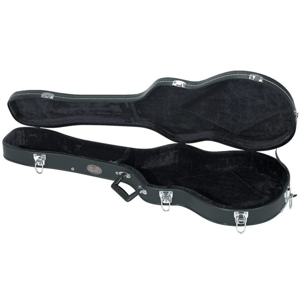 GEWA 523120 FLAT TOP ECONOMY - GITAARKOFFER LES PAUL ZWART