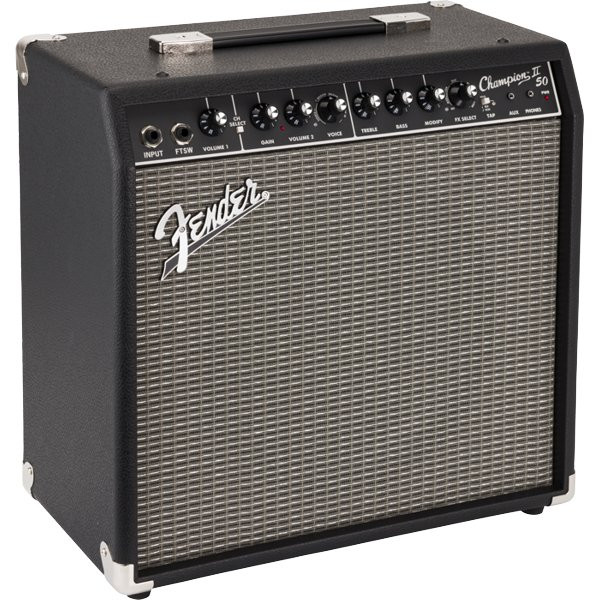 FENDER CHAMPION II 50 - GITAARVERSTERKER 50W 12" SPEAKER + EFX USB