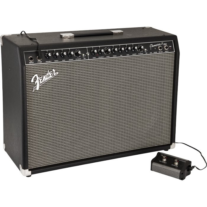 FENDER CHAMPION II 100 - GITAARVERSTERKER 100W 2X 12" SPEAKER + EFX USB