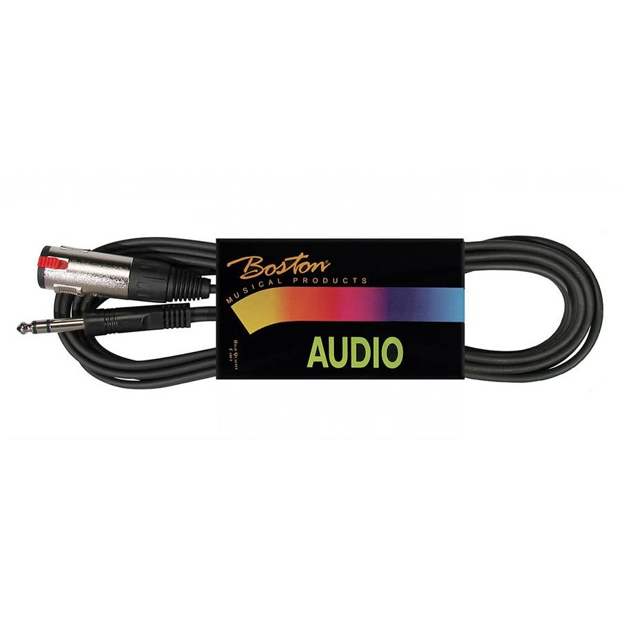 BOSTON BSG-125-6 - KABEL JACK 6.3 STEREO VERLENG 6 METER