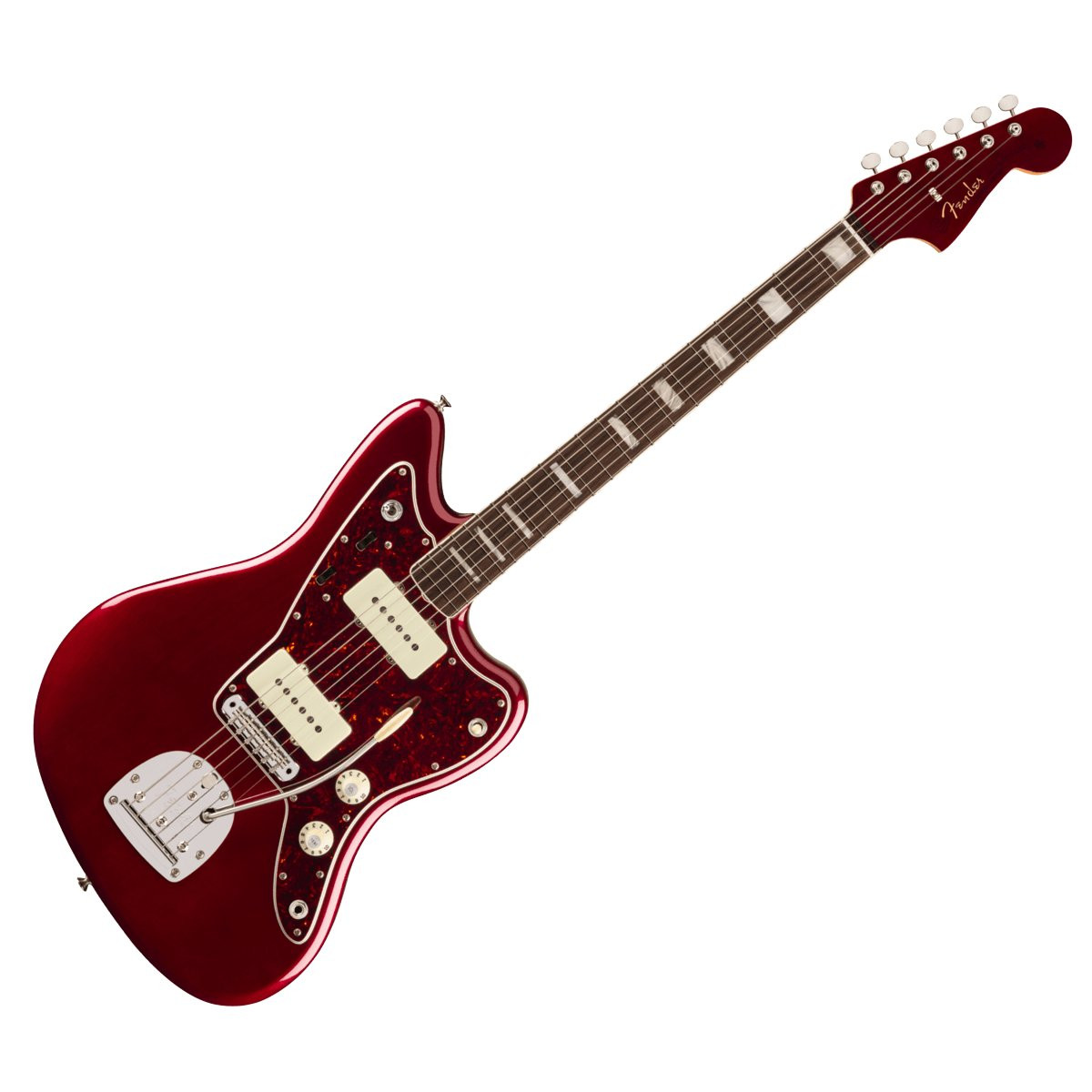 FENDER JAZZMASTER TROY VAN LEEUWEN - GITAAR ELEKTRISCH OXBLOOD BOUND ROSEWOOD FINGERBOARD