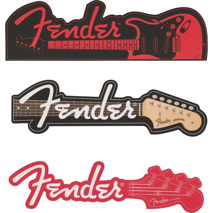 FENDER BOOKMARKS SET OF 3 - BOEKENLEGGER