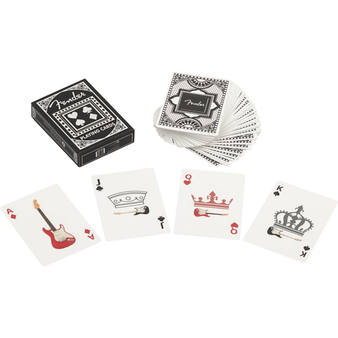 FENDER STRATOCASTER DECK OF PLAYING CARDS - KAARTSPEL GITAAR